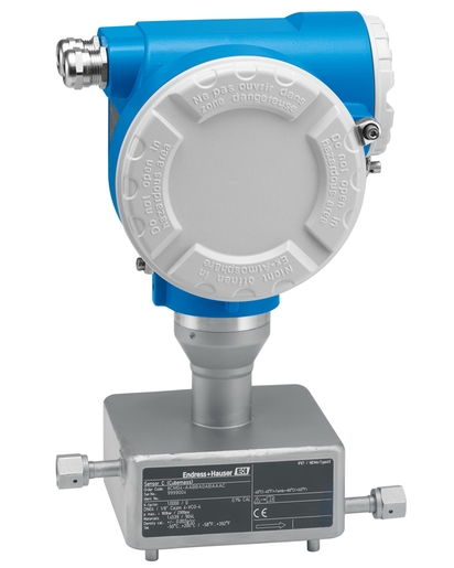 Cubemass coriolis flowmeter